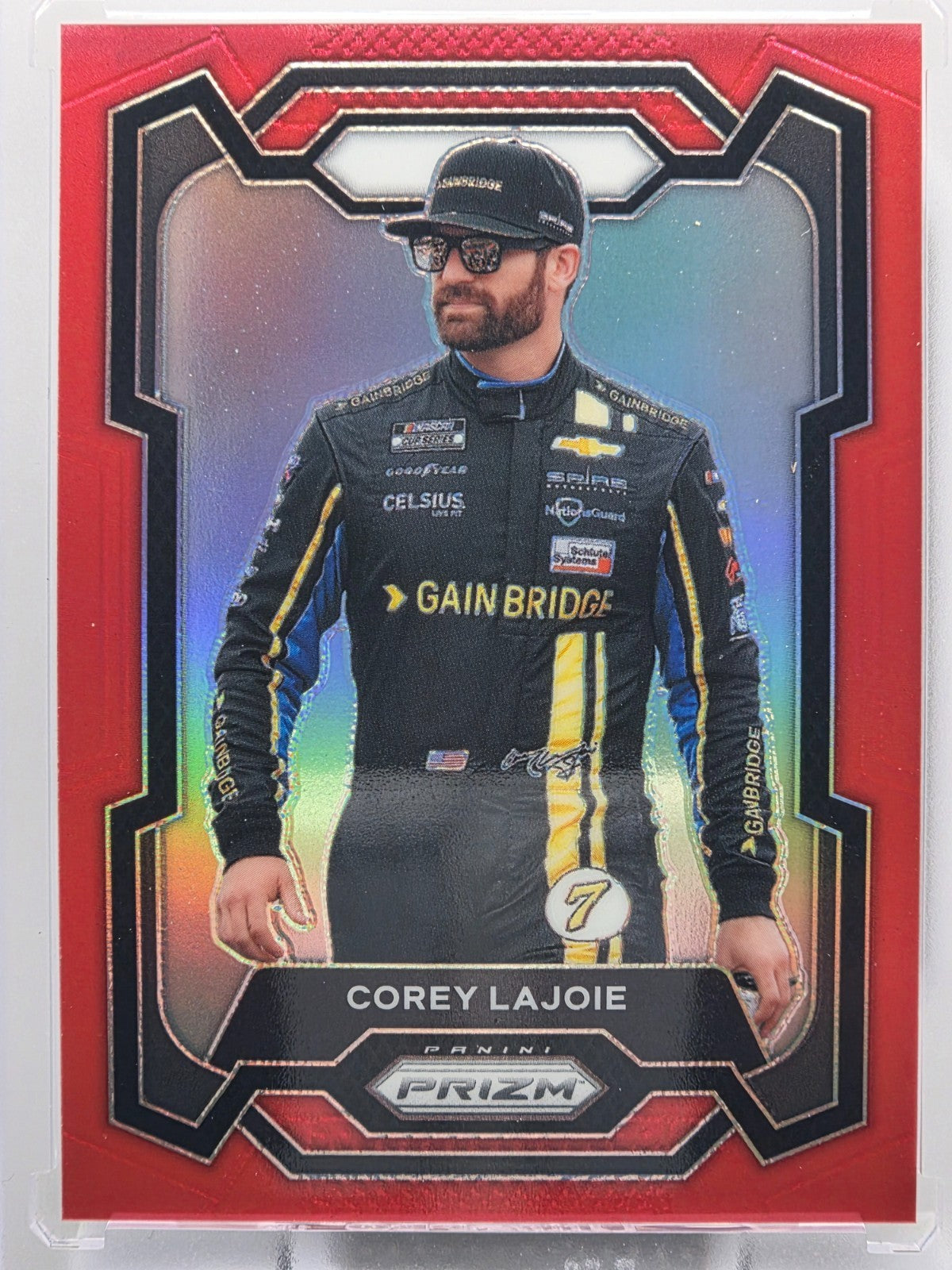2024 Prizm Racing - Corey Lajoie - Red Prizm /299 - #37