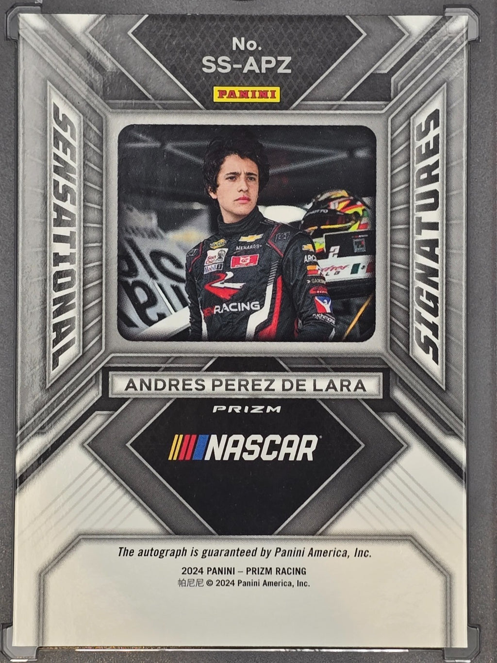 2024 Panini Prizm -Andres Perez De Lara - Sensational Autograph - #SS-APZ