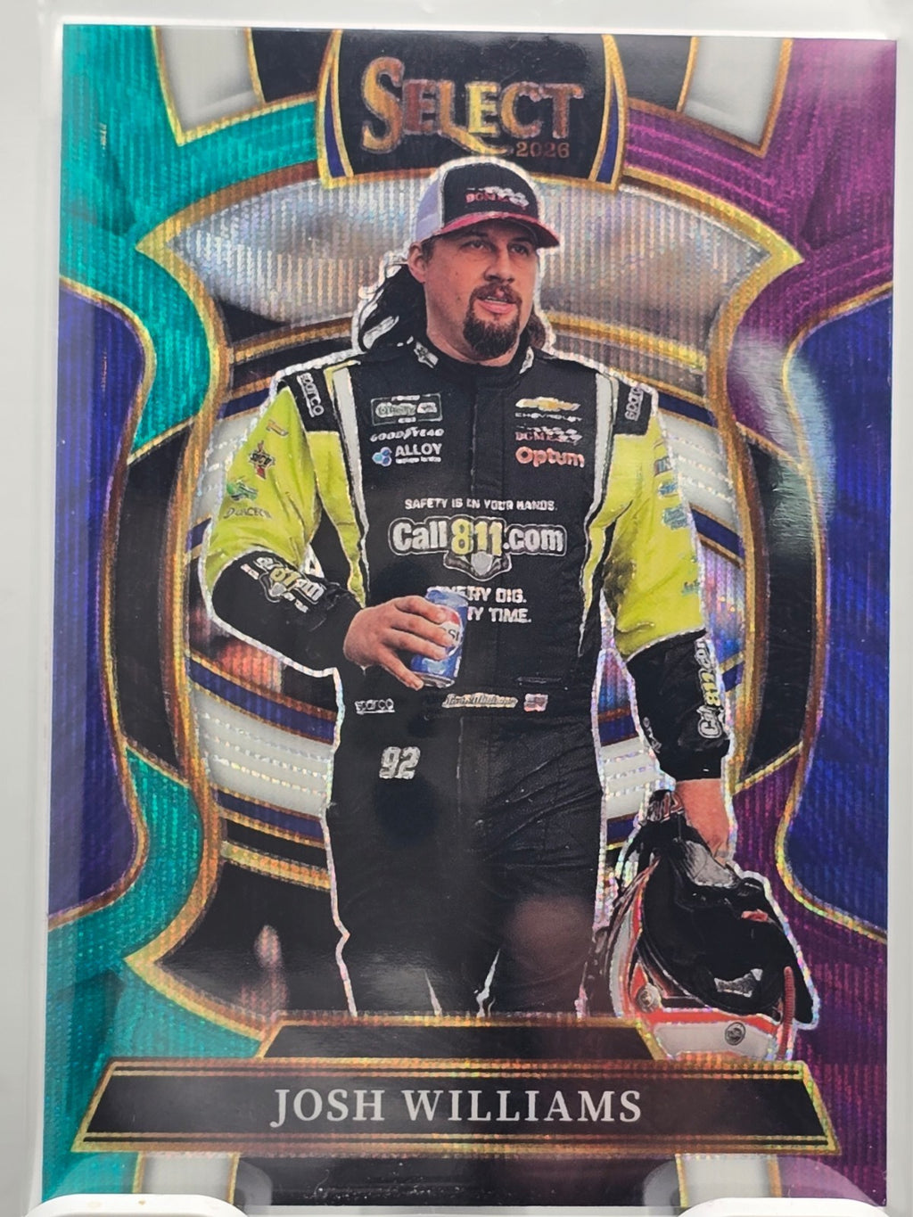 2026 Select Racing - #61 Josh Williams - Grandstand - Tri-Color SP