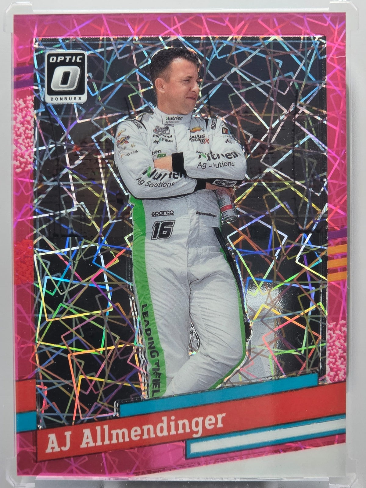 2024 Panini Donruss - AJ Allmendinger - Pink Velocity  /79 - #149 - Buy 3 Get 1!