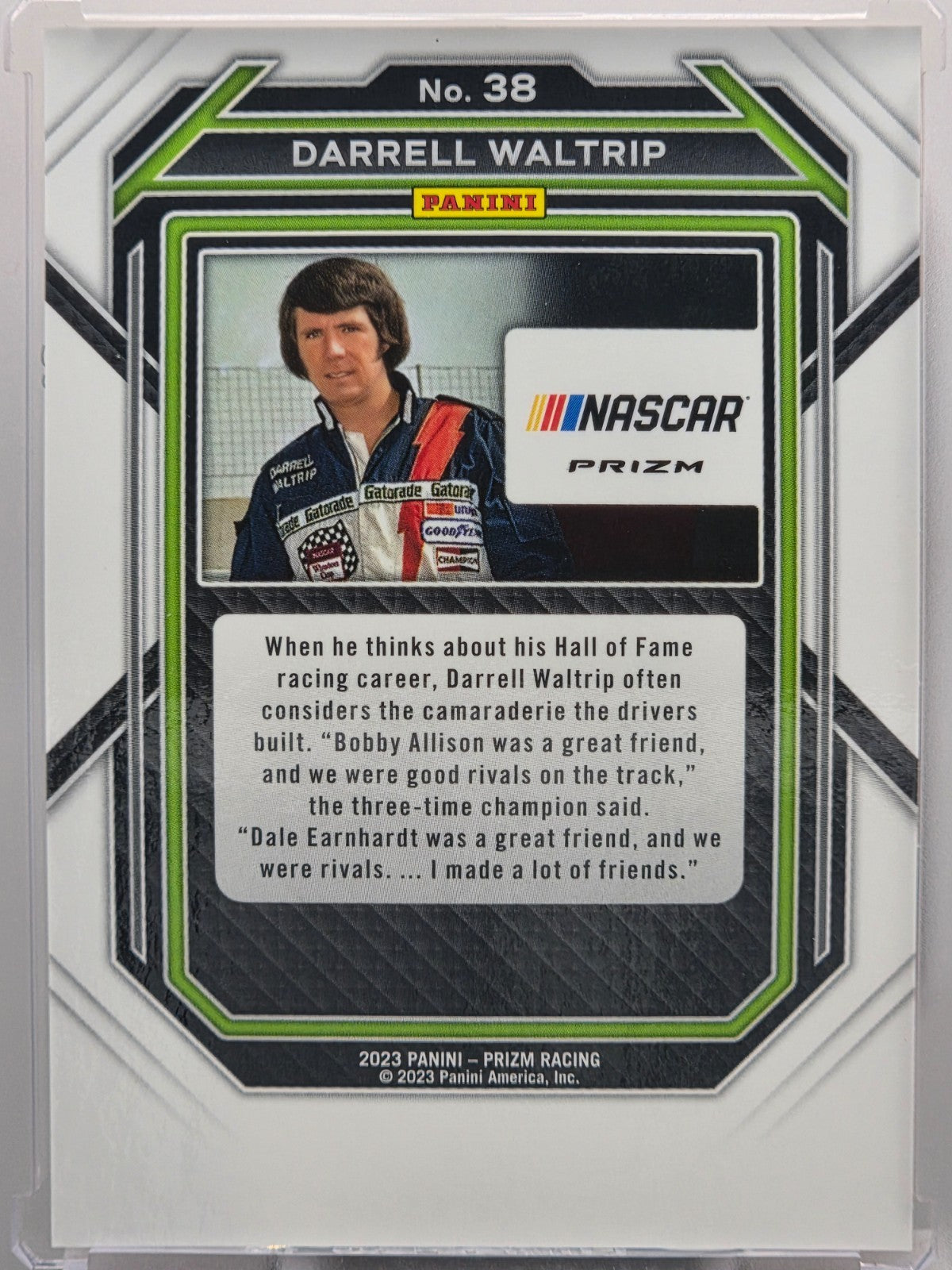 2023 Prizm Racing - Darrell Waltrip - Reactive Orange - #38 - Buy 3 Get 1 Free!