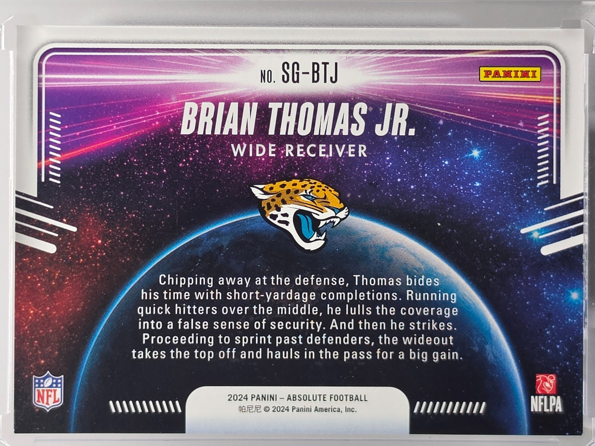 2024 Panini Absolute - Brian Thomas Jr. (RC) - Star Gazing - #SG-BTJ