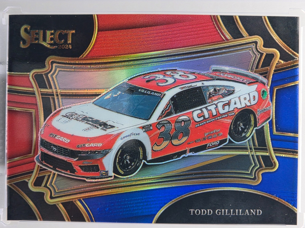 2024 Panini Select - Todd Gilliland - Red & Blue Prizm /149 - #134 - Buy 3 Get 1