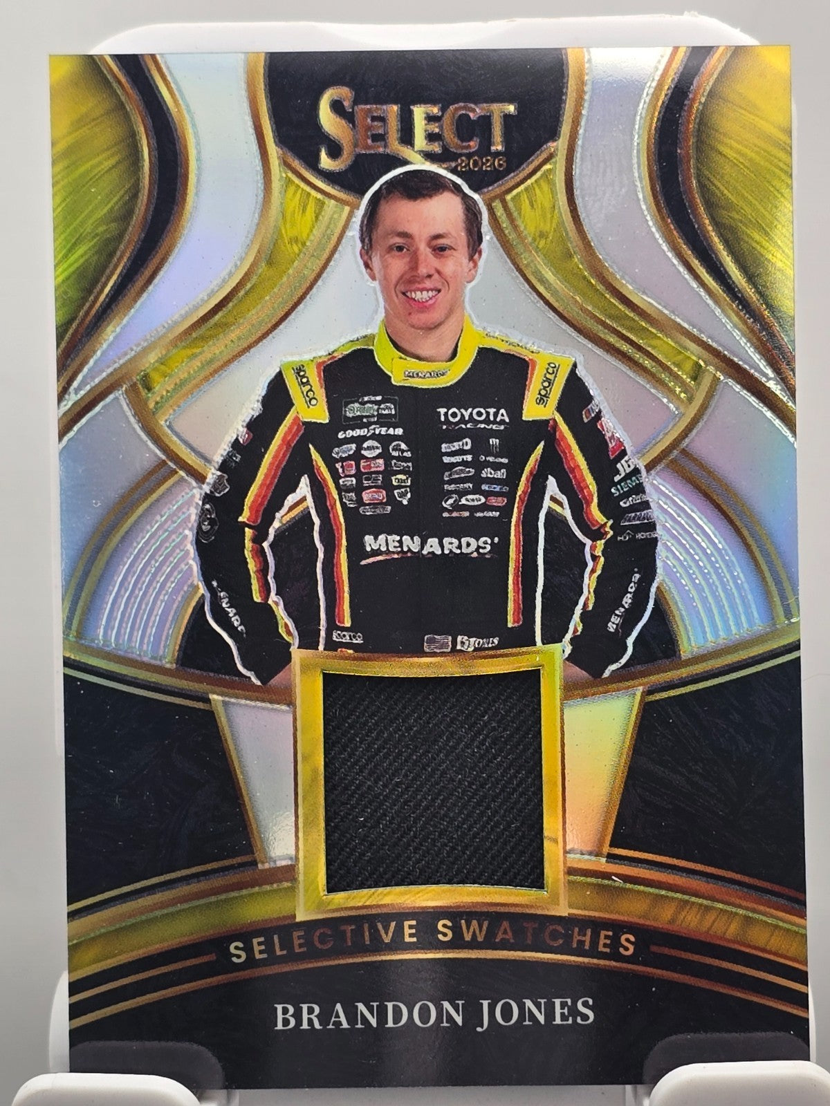 2026 Select Racing - Brandon Jones - Selective Swatches - #SS-BRJ