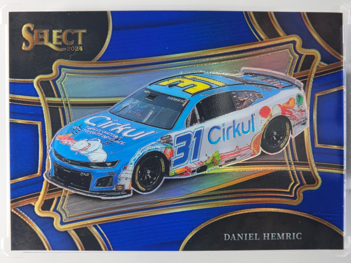 2024 Panini Select - Daniel Hemric - Blue Prizm /175 - #159 - Buy 3 Get 1