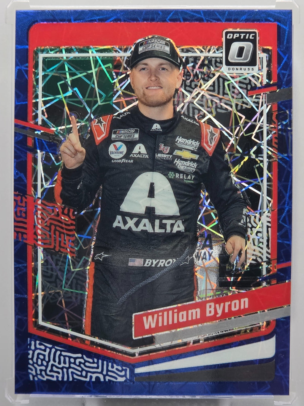 2024 Panini Donruss - William Byron - Blue Velocity - #63 - Buy 3 Get 1