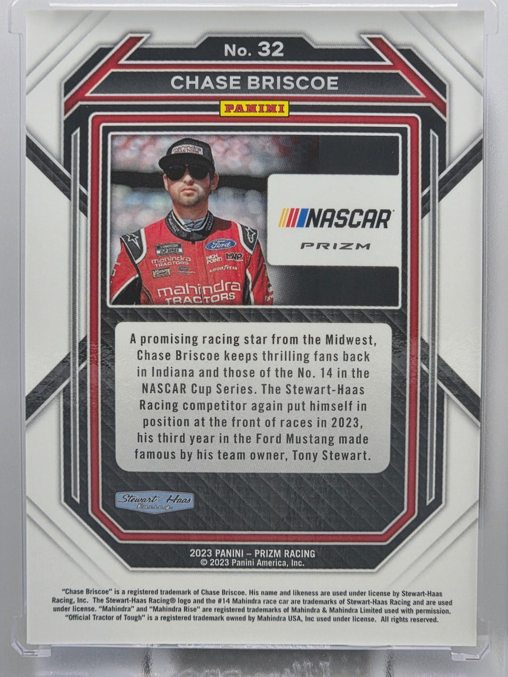 2023 Prizm Racing - Chase Briscoe - Blue & Carolina Blue Hyper Prizm - #32