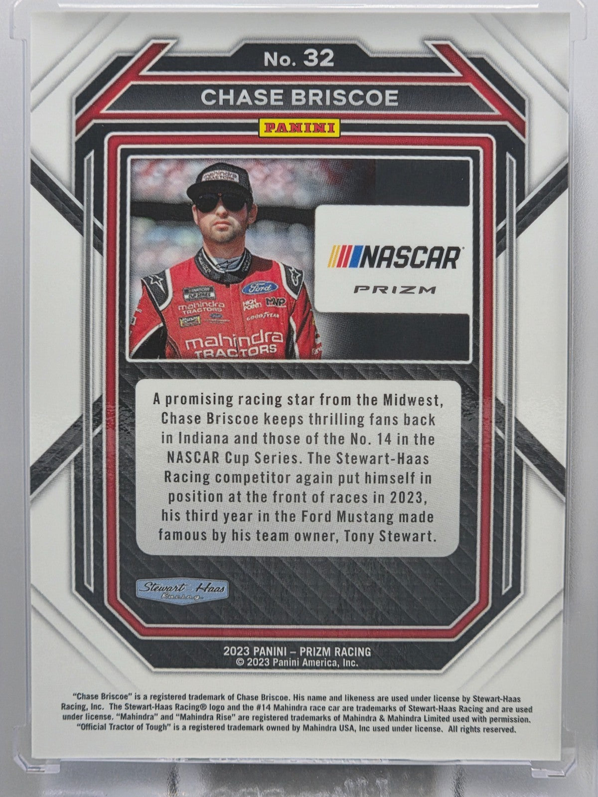 2023 Prizm Racing - Chase Briscoe - Blue & Carolina Blue Hyper Prizm - #32