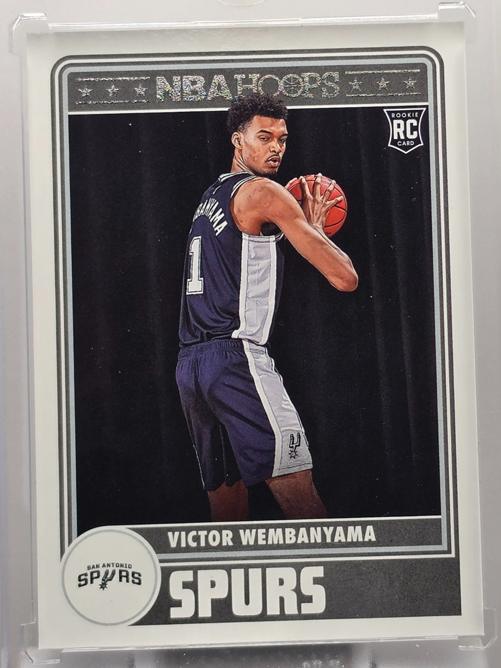 Panini 2023-24 NBA Hoops Rookies Victor Wembanyama #277 San Antonio Spurs