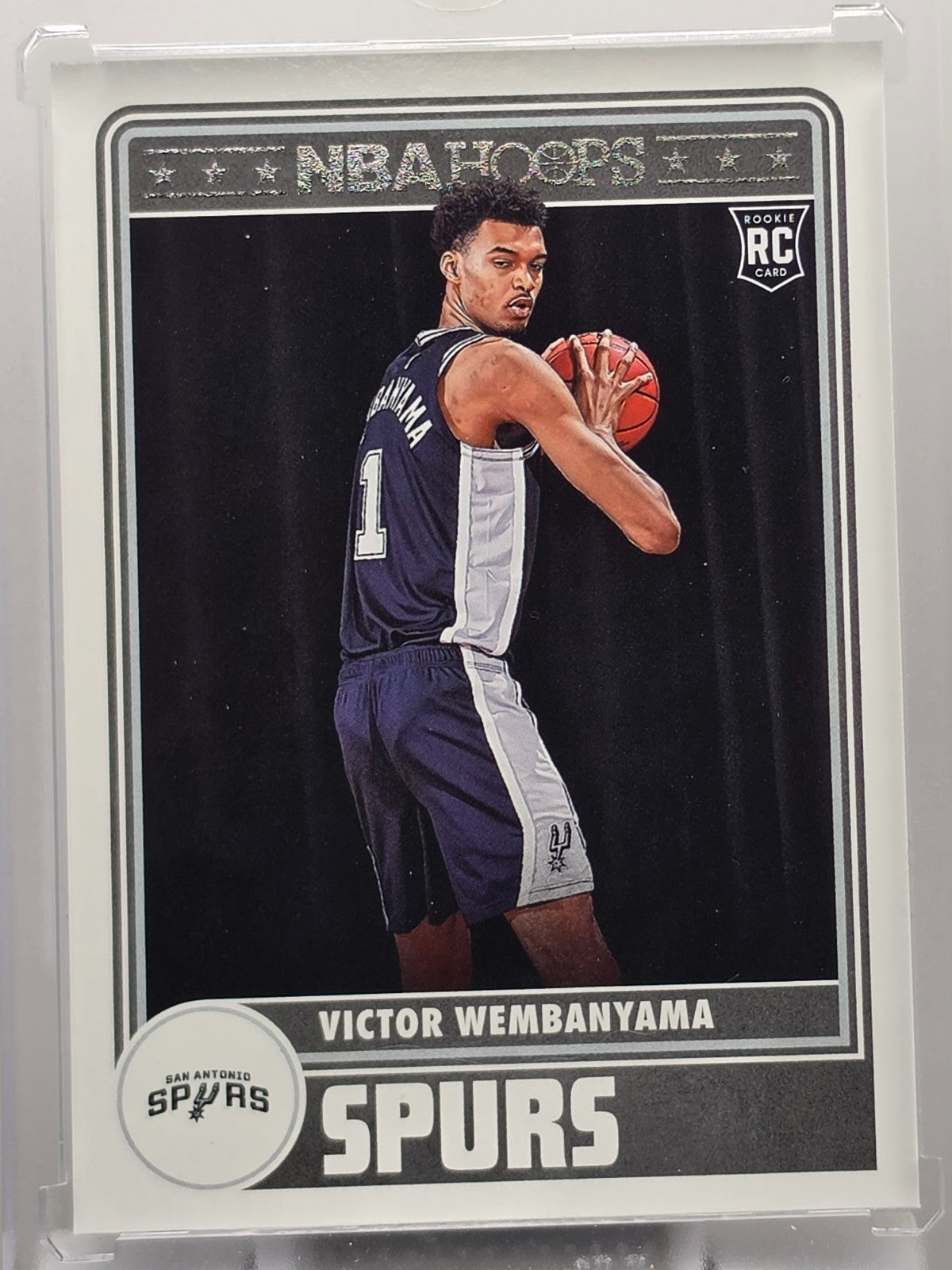 Panini 2023-24 NBA Hoops Rookies Victor Wembanyama #277 San Antonio Spurs