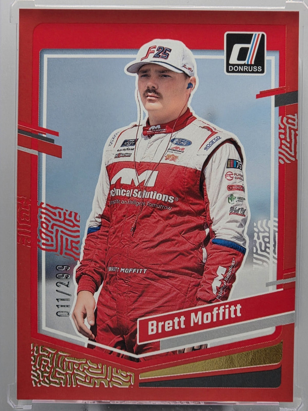2024 Panini Donruss - Brett Moffitt - Red /299 - #50 - Buy 3 Get 1!