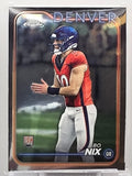 2024 Topps Chrome - Bo Nix (RC) - Rookie Base - #206