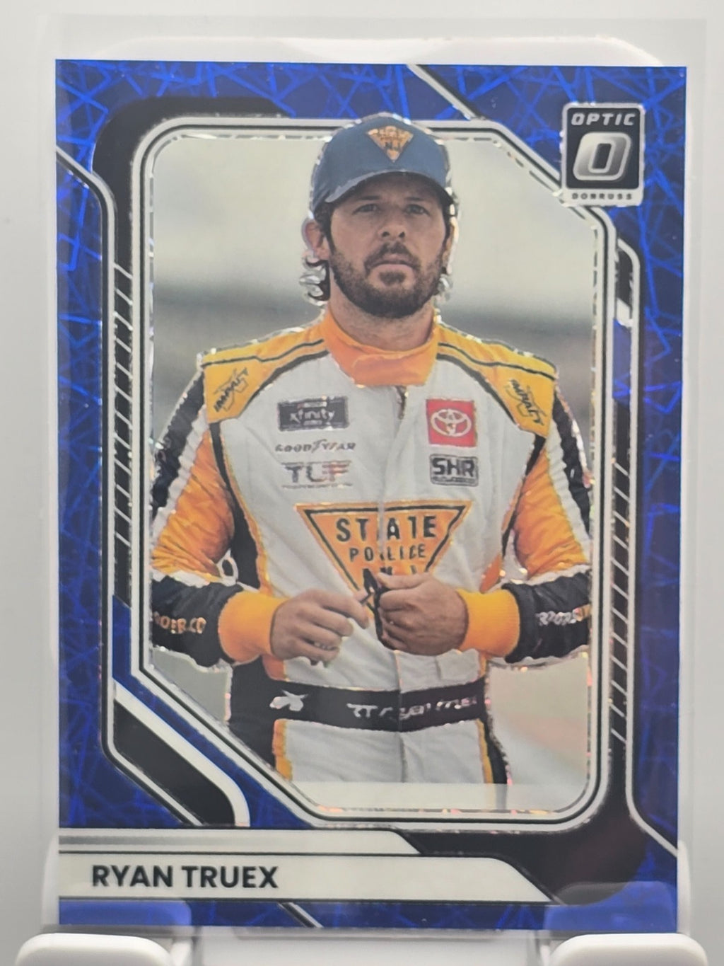 2026 Donruss OPTIC NASCAR Racing - #58 Ryan Truex - Blue Velocity