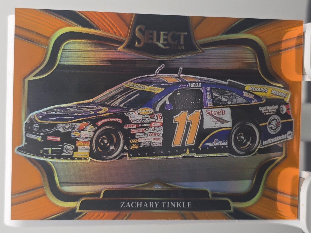 2026 Select Racing - #108 Zachary Tinkle - Pitroad - Orange /49