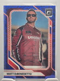 2026 Donruss OPTIC NASCAR Racing - #69 Matt DiBenedetto - Blue Velocity