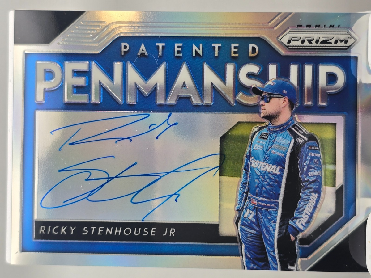 2019 Panini Prizm Racing - #PP-RS Ricky Stenhouse Jr. - Patented Penmanship