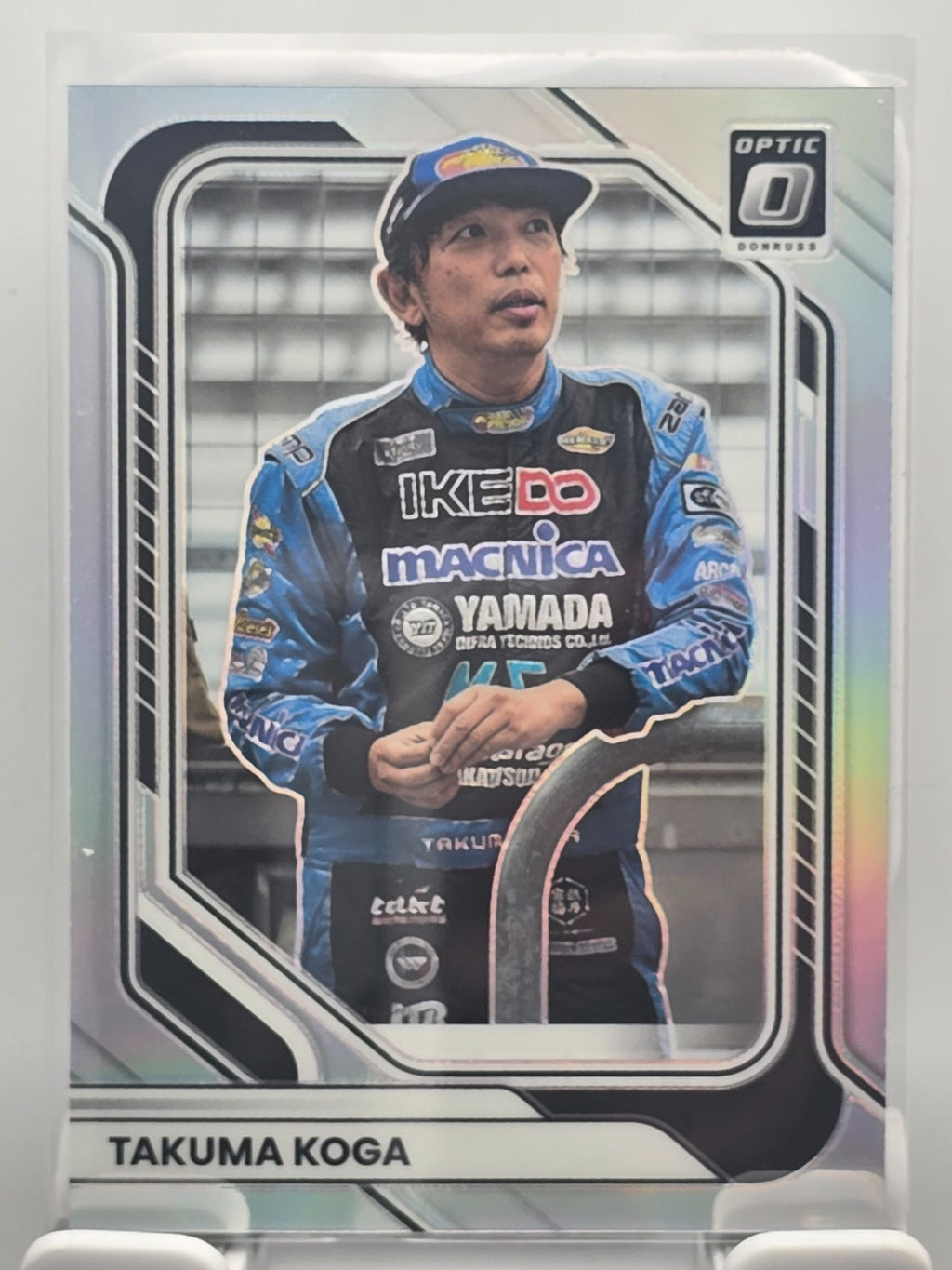 2026 Donruss OPTIC NASCAR Racing - #80 Takuma Koga - Holo/Silver