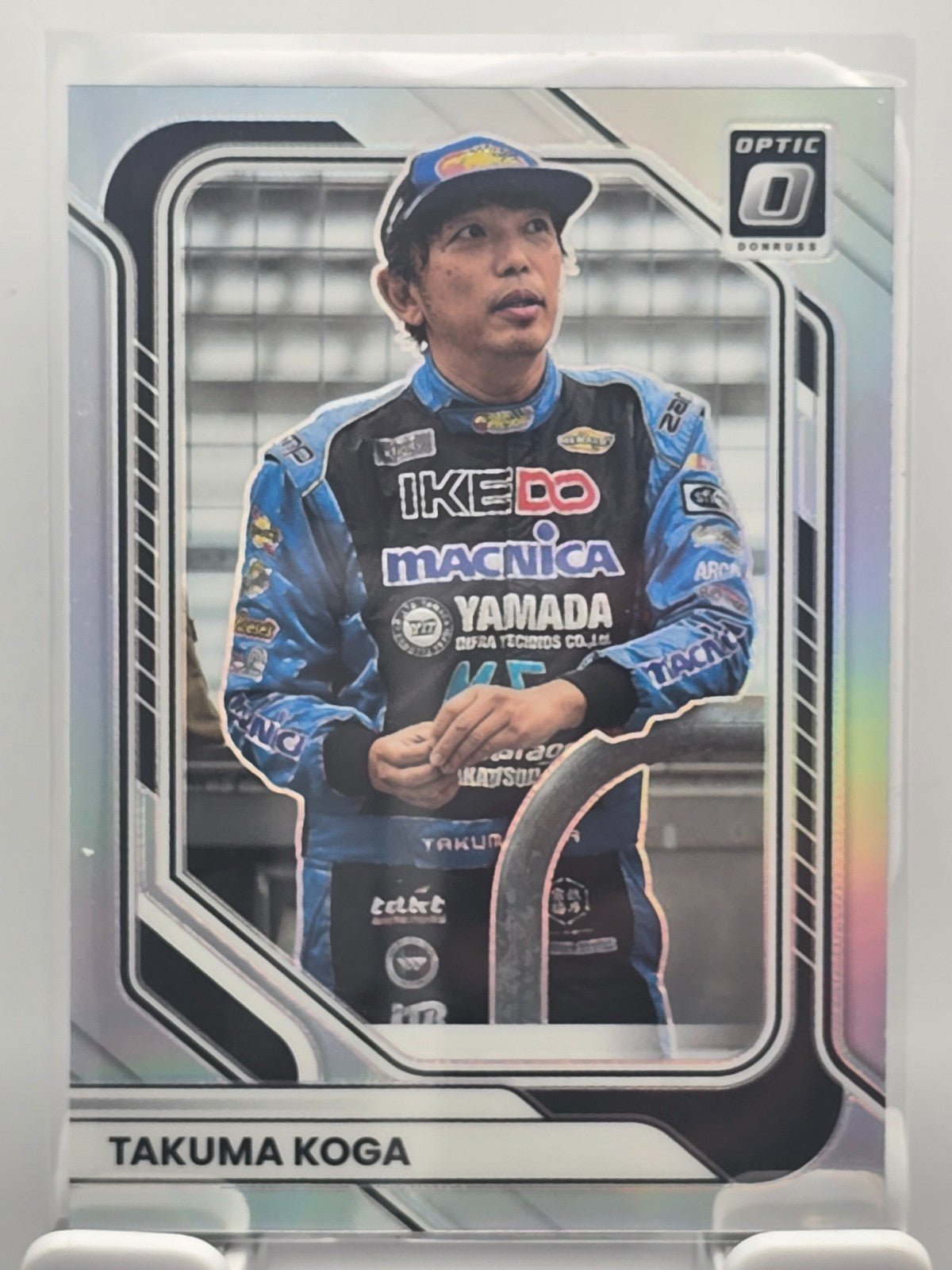 2026 Donruss OPTIC NASCAR Racing - #80 Takuma Koga - Holo/Silver