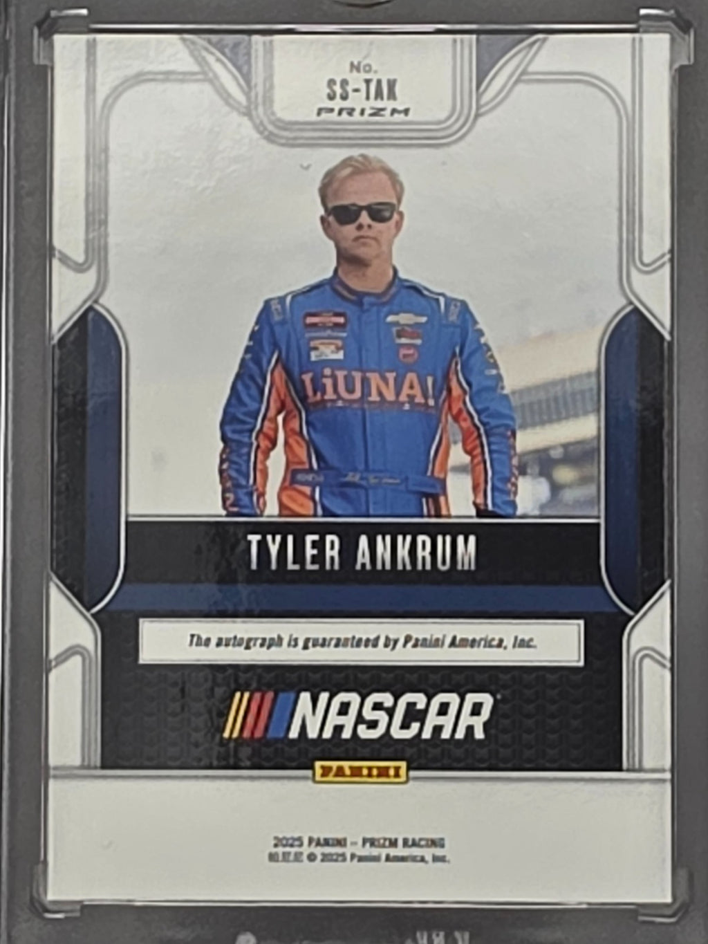 2025 Prizm Nascar Racing - Tyler Ankrum - Sensational Signatures - #SS-TAK