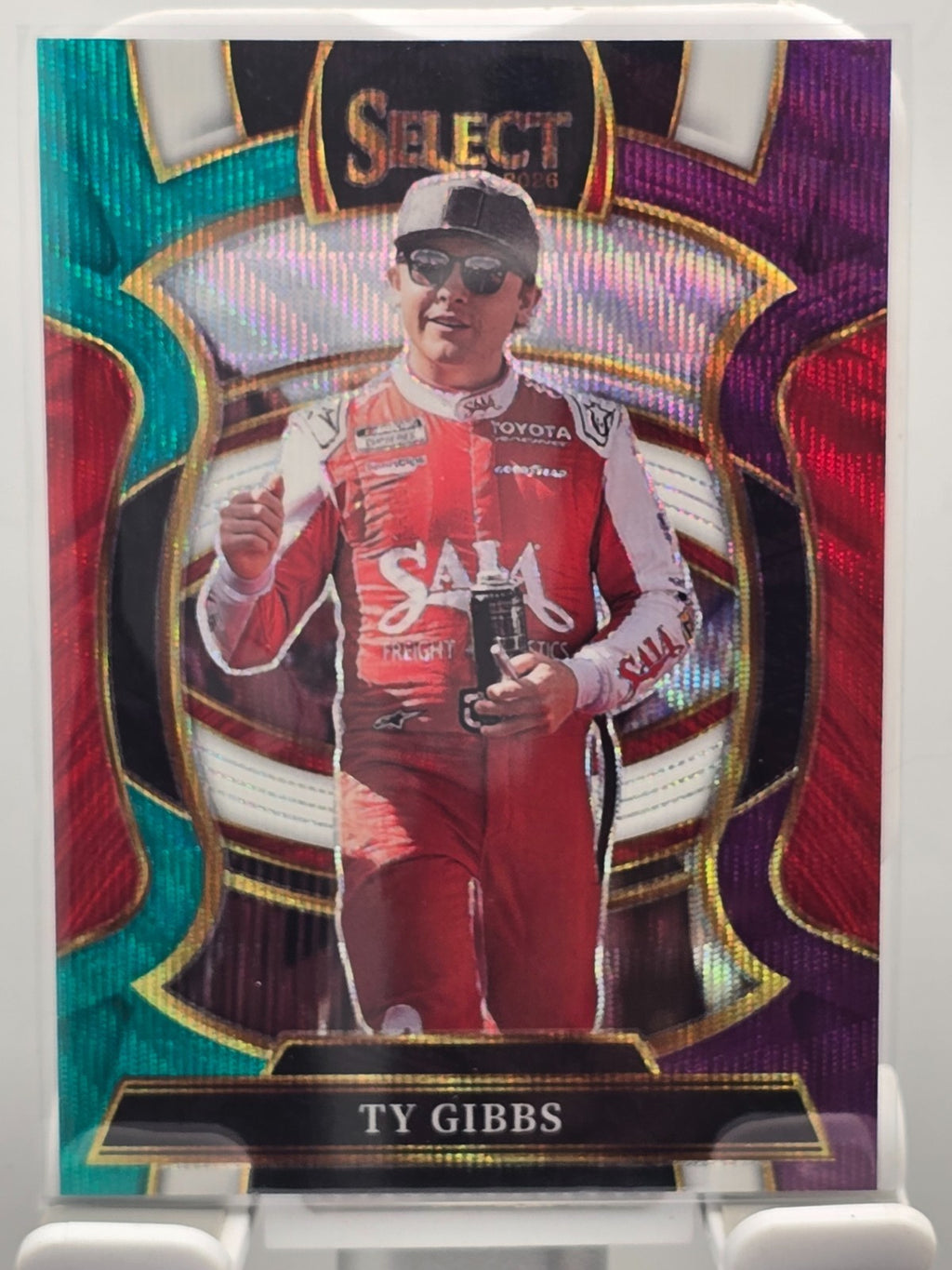 2026 Select Racing - #99 Ty Gibbs - Grandstand - Tri-Color Prizm