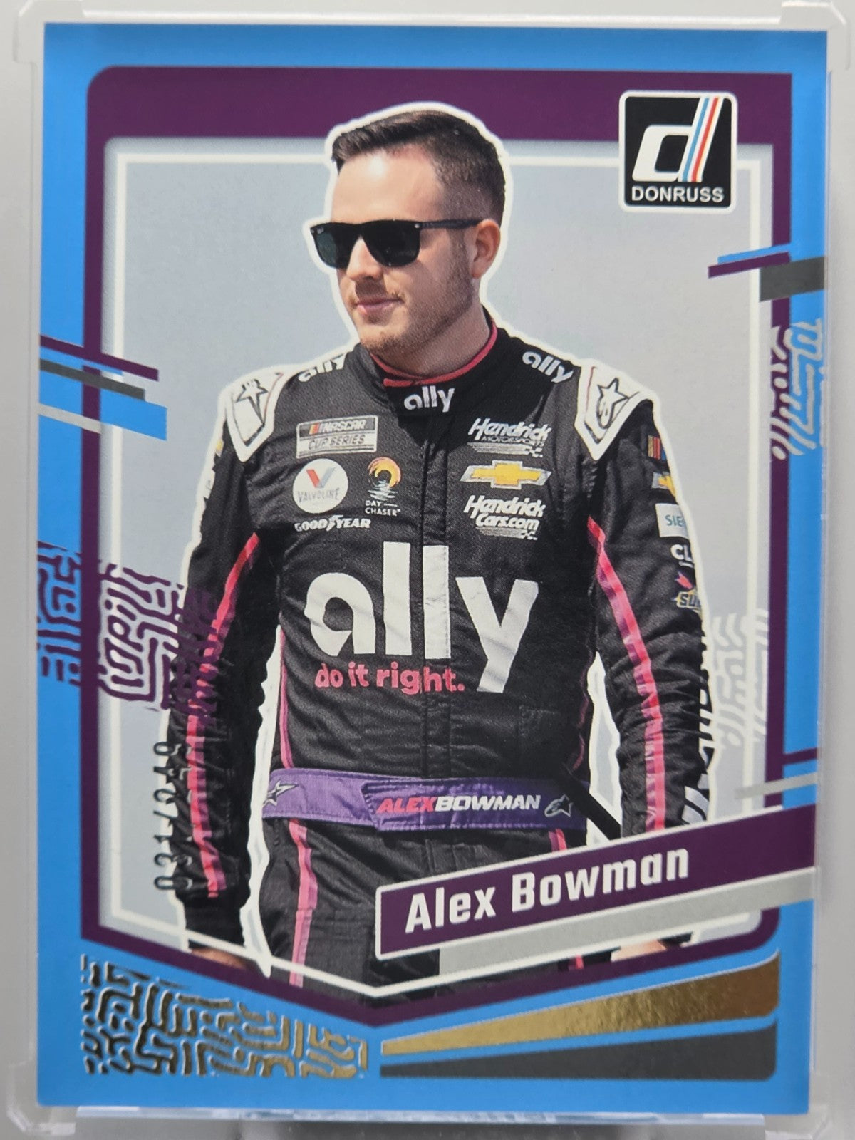2024 Panini Donruss - Alex Bowman - Carolina Blue /249 - #2 - Buy 3 Get 1