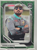 2026 Donruss OPTIC NASCAR Racing - #53 Spencer Boyd - Green Velocity /99