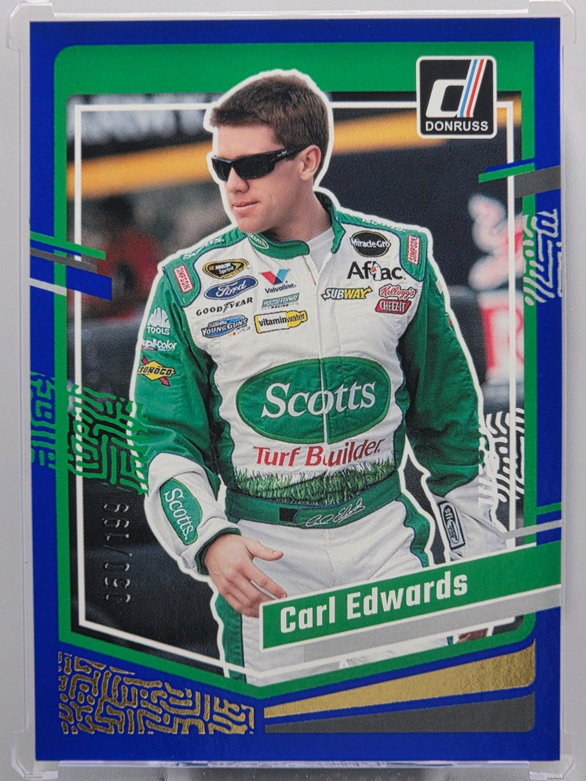 2024 Panini Donruss - Carl Edwards - Blue /199 - #53 - Buy 3 Get 1