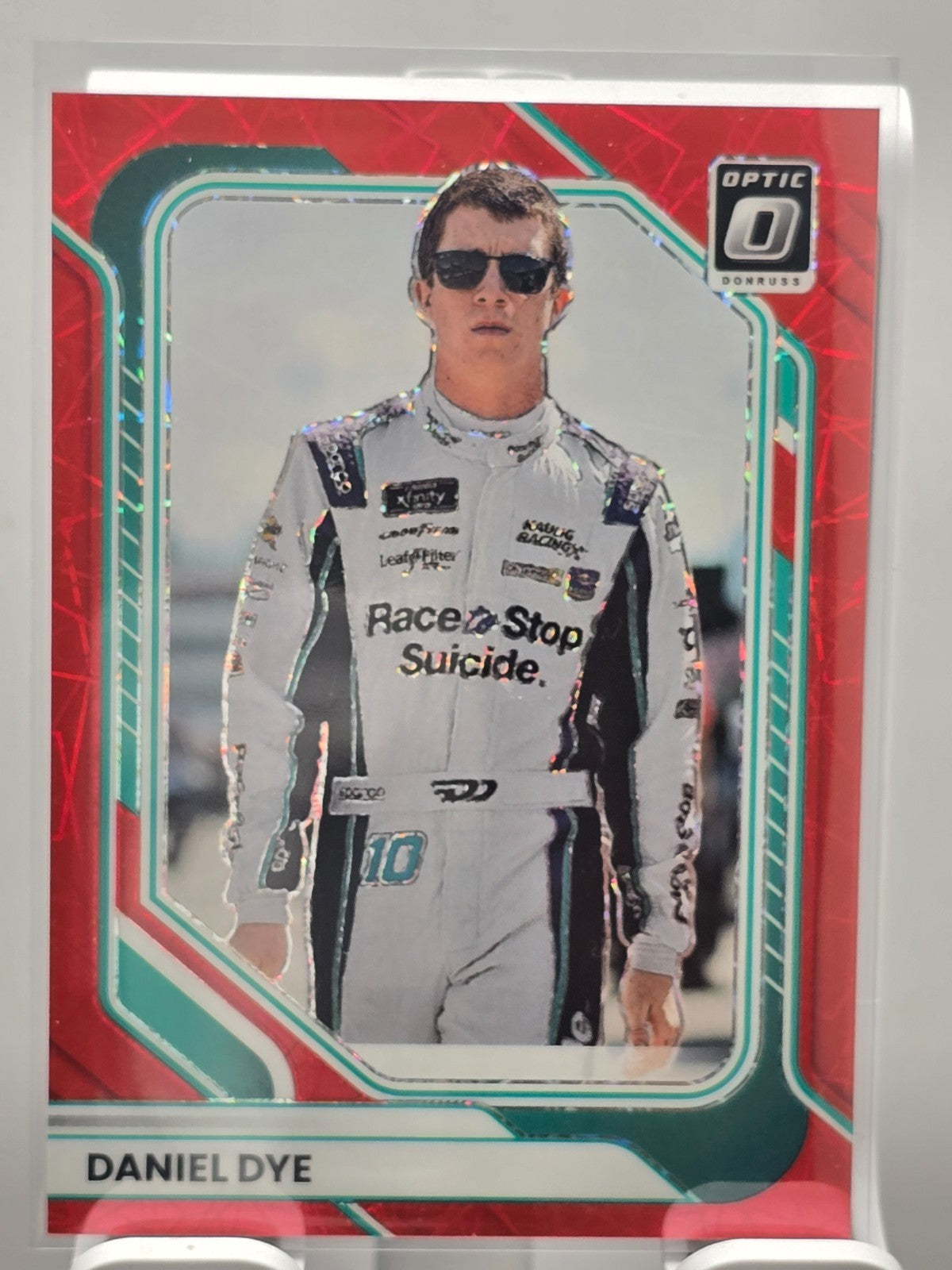 2026 Donruss NASCAR Optic Racing - #77 Daniel Dye - Red Velocity /199