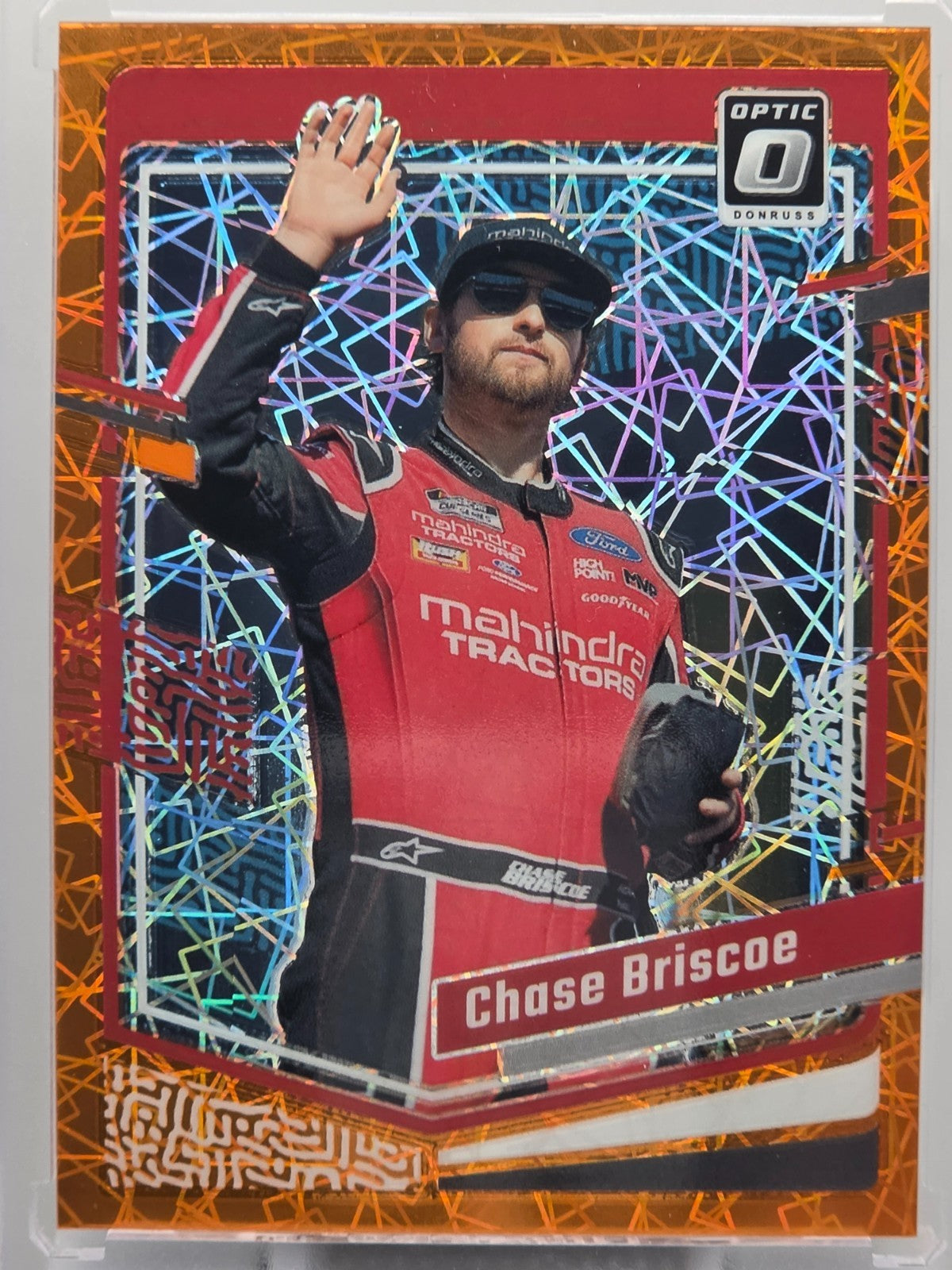 2024 Panini Donruss - Chase Briscoe - Orange Velocity - #19 - Buy 3 Get 1