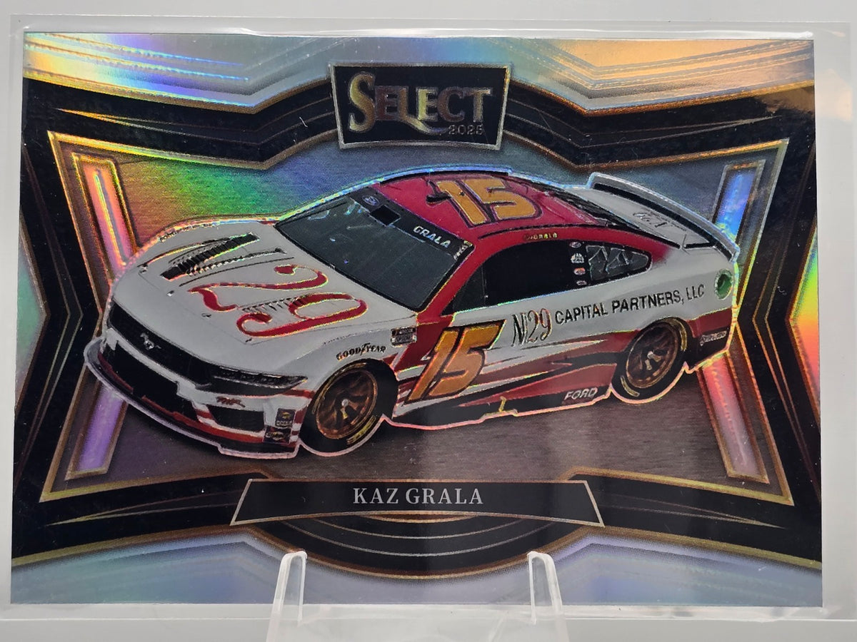 2025 Select Nascar Racing - #200 Kaz Grala - Pit Road - Holo Silver