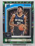 2023-24 Donruss - Yves Missi (RC) - Holo Green Laser - #217