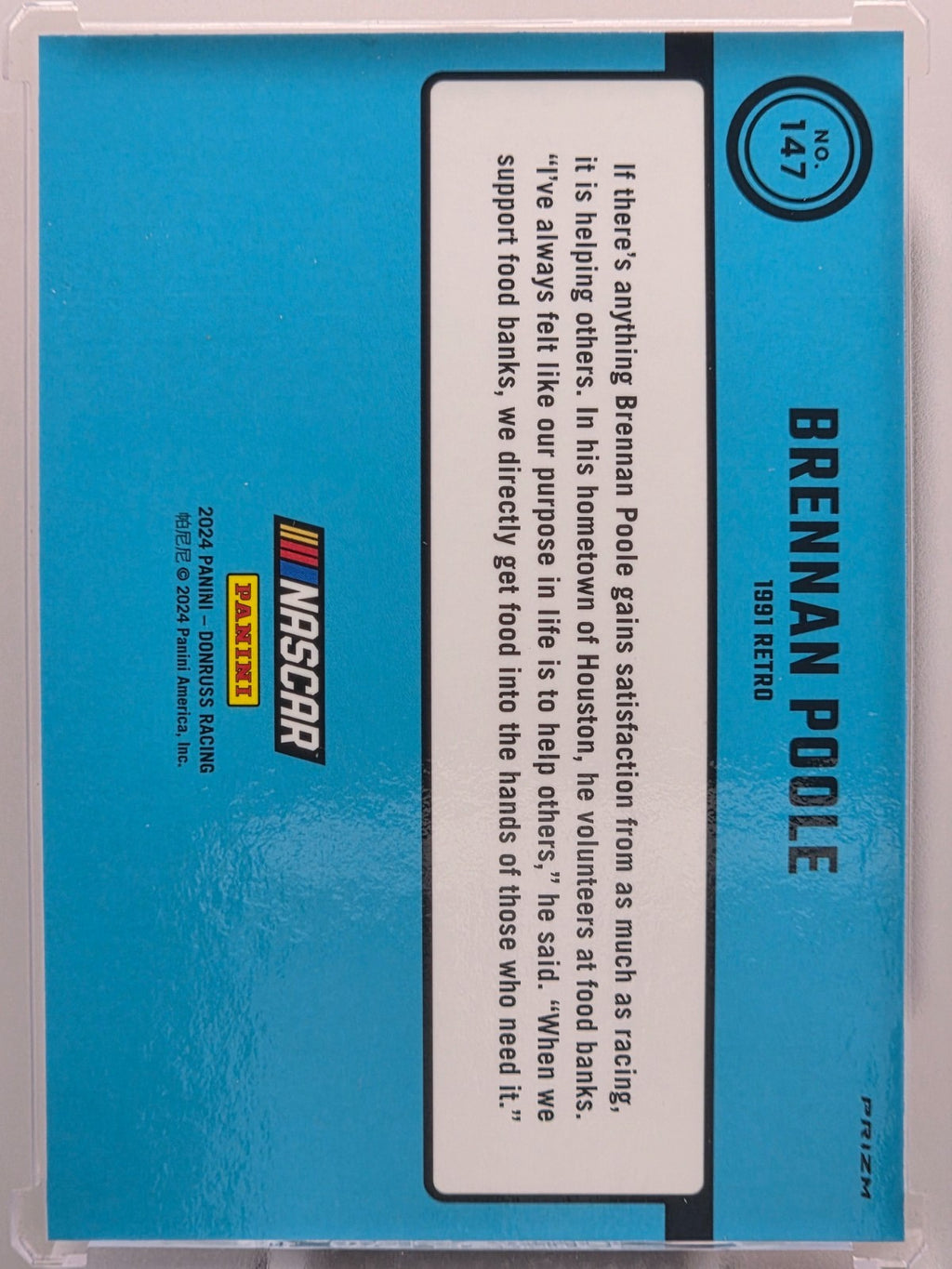 2024 Panini Donruss - Brennan Poole - Orange Velocity - #147 - Buy 3 Get 1!