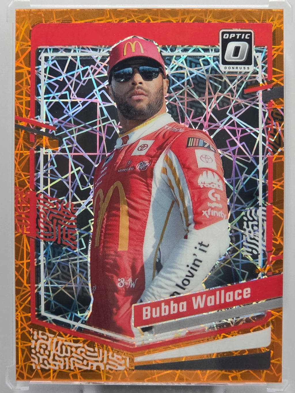 2024 Panini Donruss - Bubba Wallace - Orange Velocity - #49 - Buy 3 Get 1