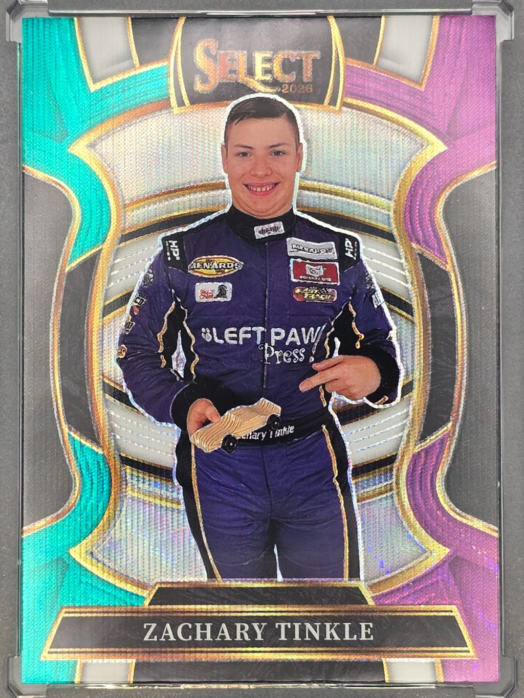 2026 Select Racing - #8 Zachary Tinkle - Grandstand - Tri-Color SP