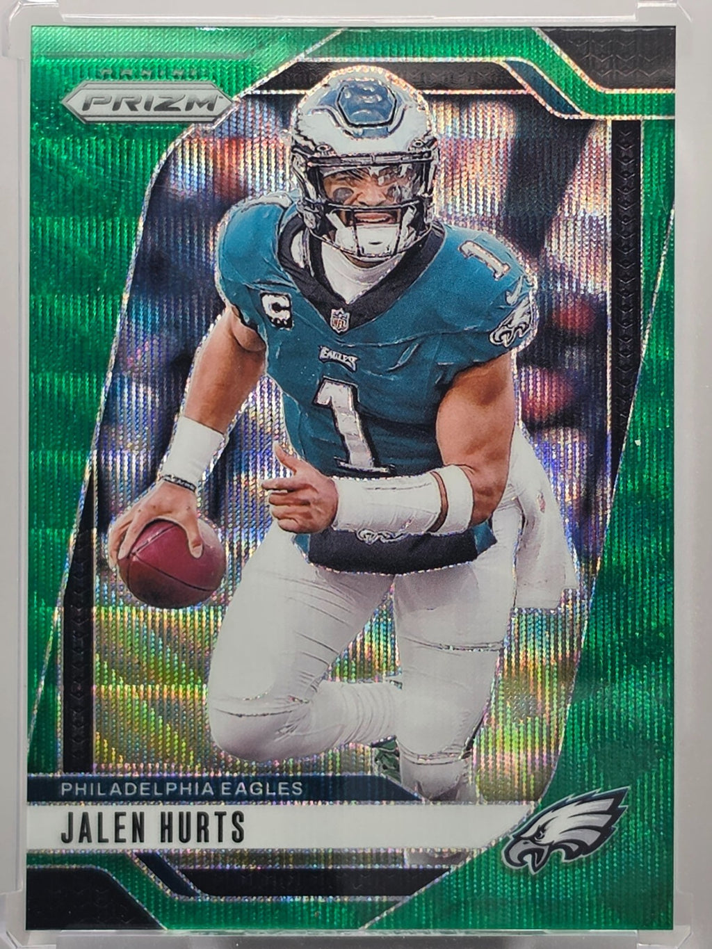2024 Panini Prizm - Jalen Hurts - Green Wave Prizm - #231