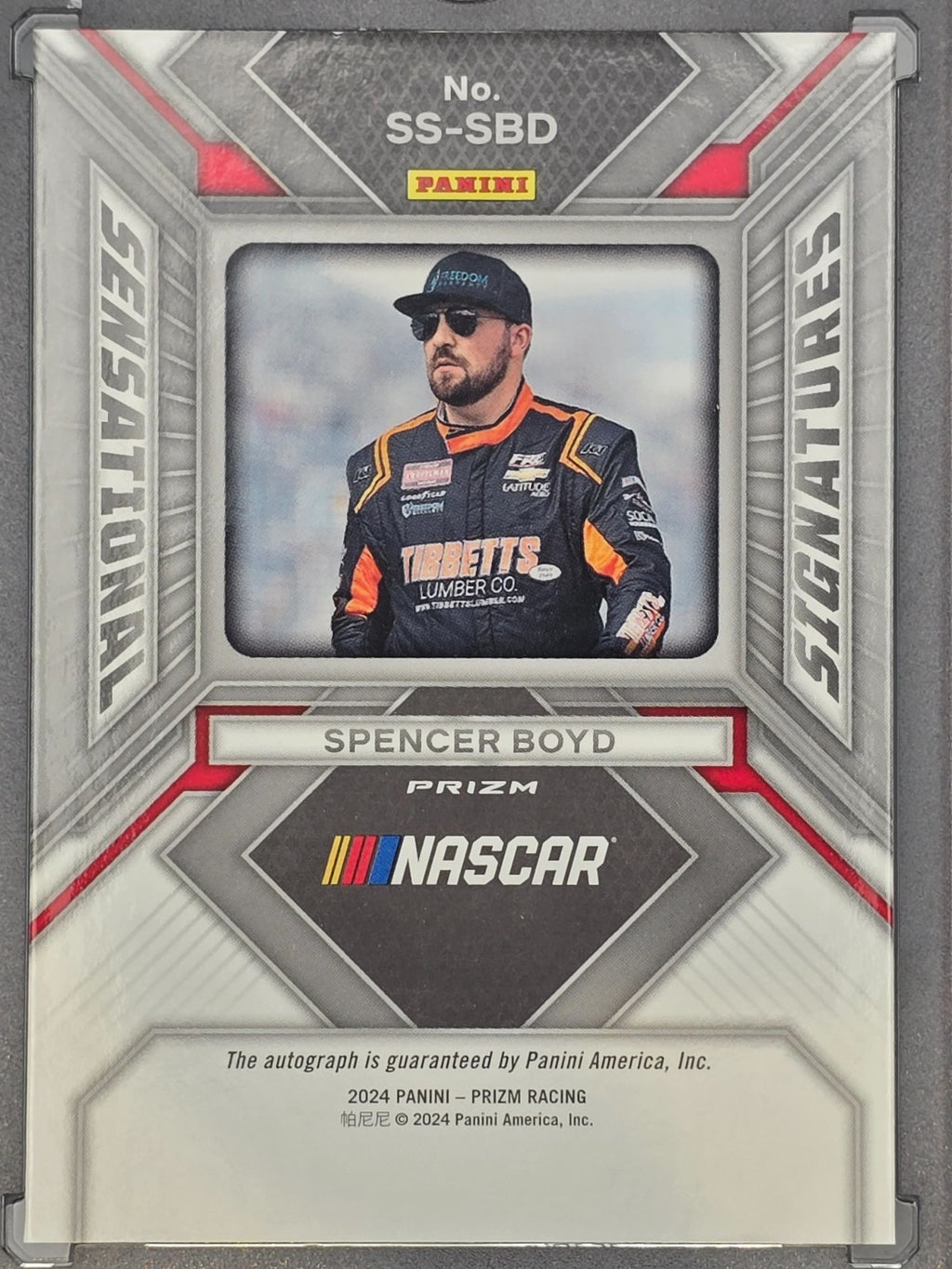 2024 Panini Prizm - Spencer Boyd - Sensational Autograph - #SS-SBD