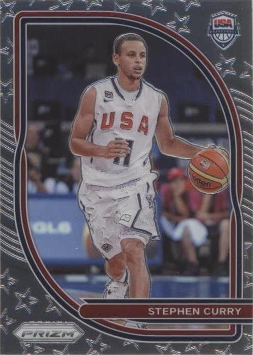 2020-21 Panini Prizm - USA Basketball Stephen Curry #10